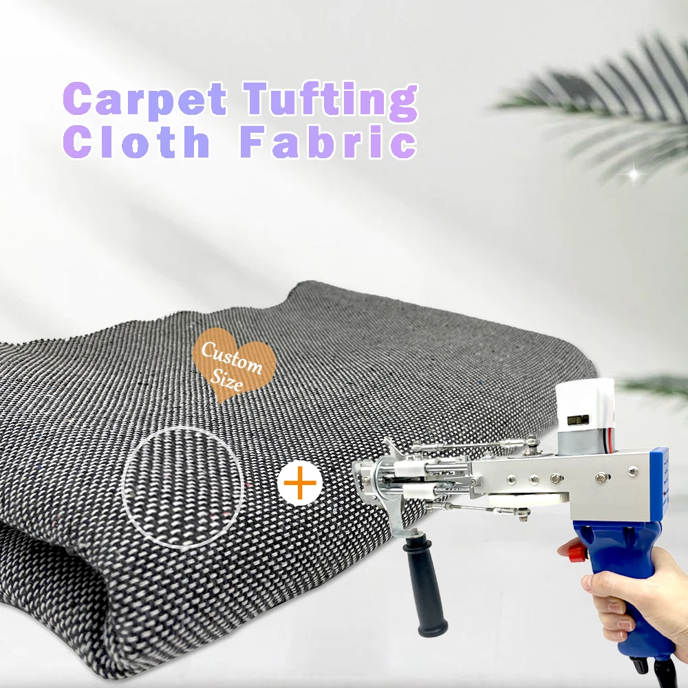 Primary Tufting Cloth Tufting Cloth Marked Lines Woven for Making Garments DIY Monk Cloth Carpet Tapestry Rug Making Needlework