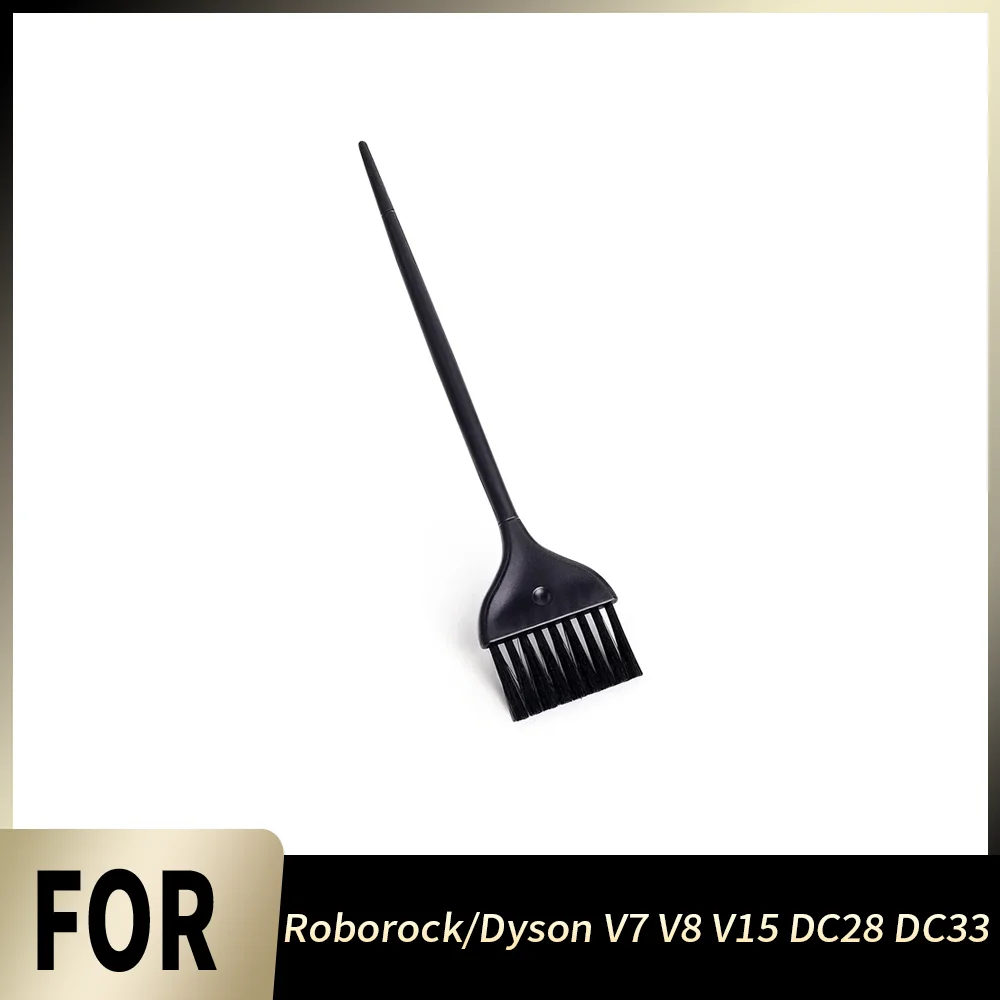 Herramienta de limpieza Universal, cabezal de cepillo plano para Roborock, Dyson V7 V8 V15 DC28 DC33, accesorio para aspiradora, piezas duraderas y limpias