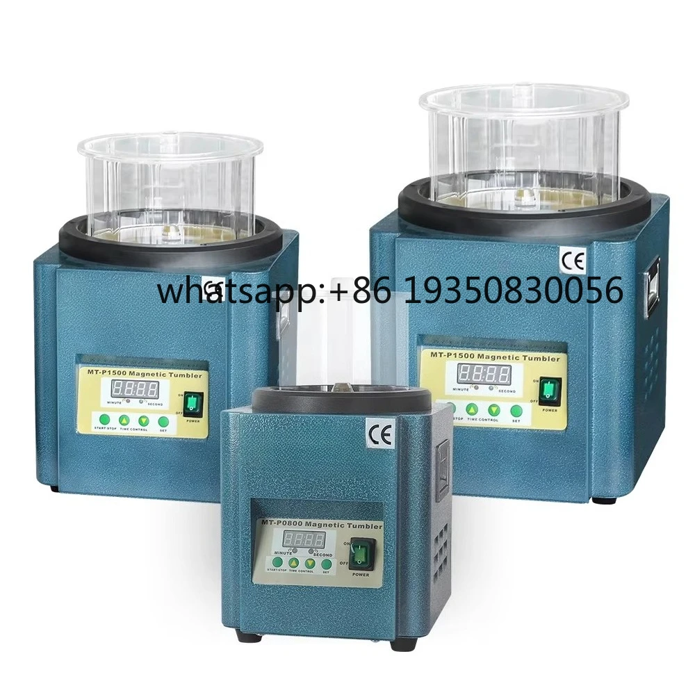 

Capacity 1.5 kg Magnetic Tumbler, Polishing Machine for Jewelry Casting
