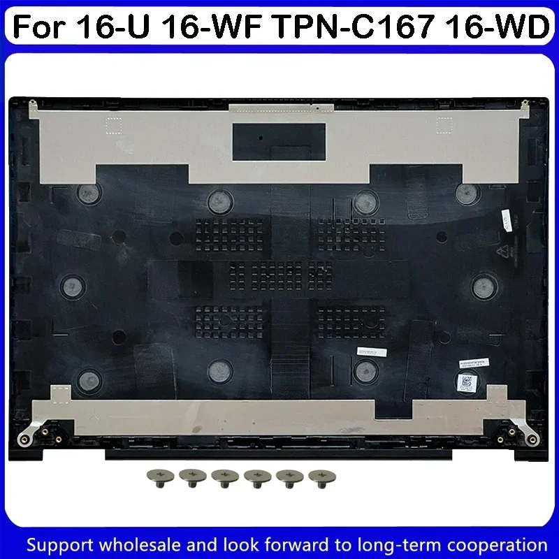 New For Kailxuling Shadow Elves9 16-U 16-WF TPN-C167 16-WD 16.1-inch LCD Back Cover/ LCD Front Bezel Cover/ Upper Case Palmrest