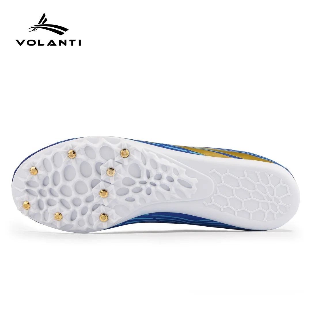 Volanti Explosive 8 Spikes Sprint Sports Shoes Short Running Long Jump Track and Field Spike Sneakers for Men and Women