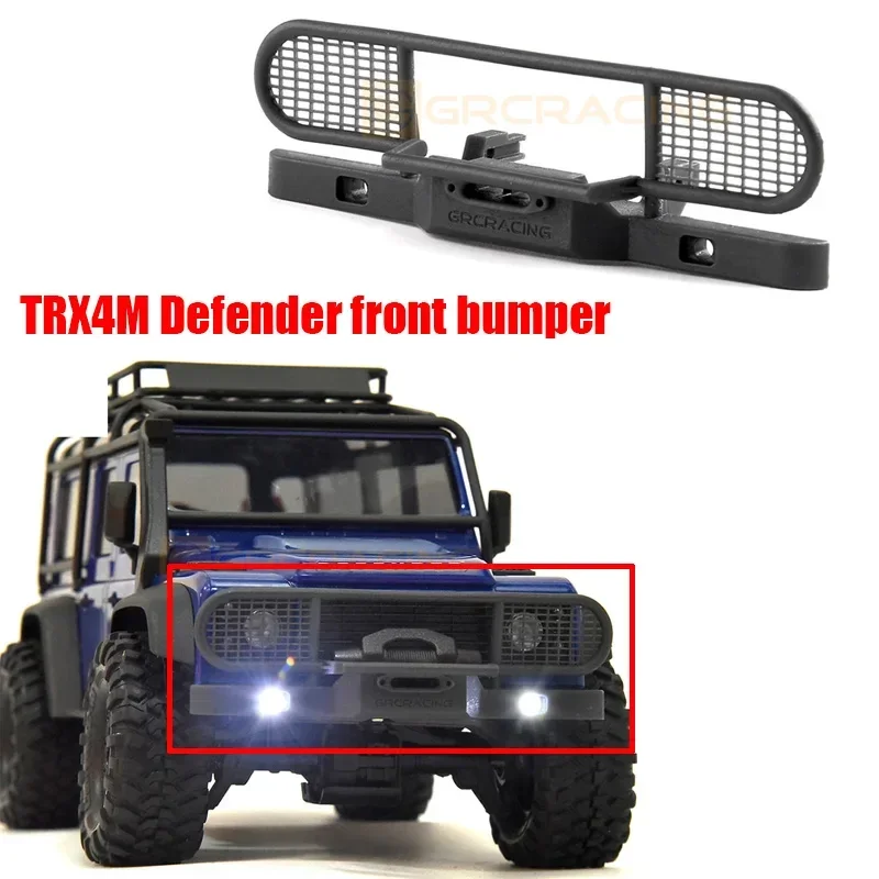 

TRX4M Defender Camel Cup Front Bumper for 1/18 RC Crawler Car Traxxas TRX4 Defender Bronco AXIAL SCX10 RC4WD D90 Upgrade Parts