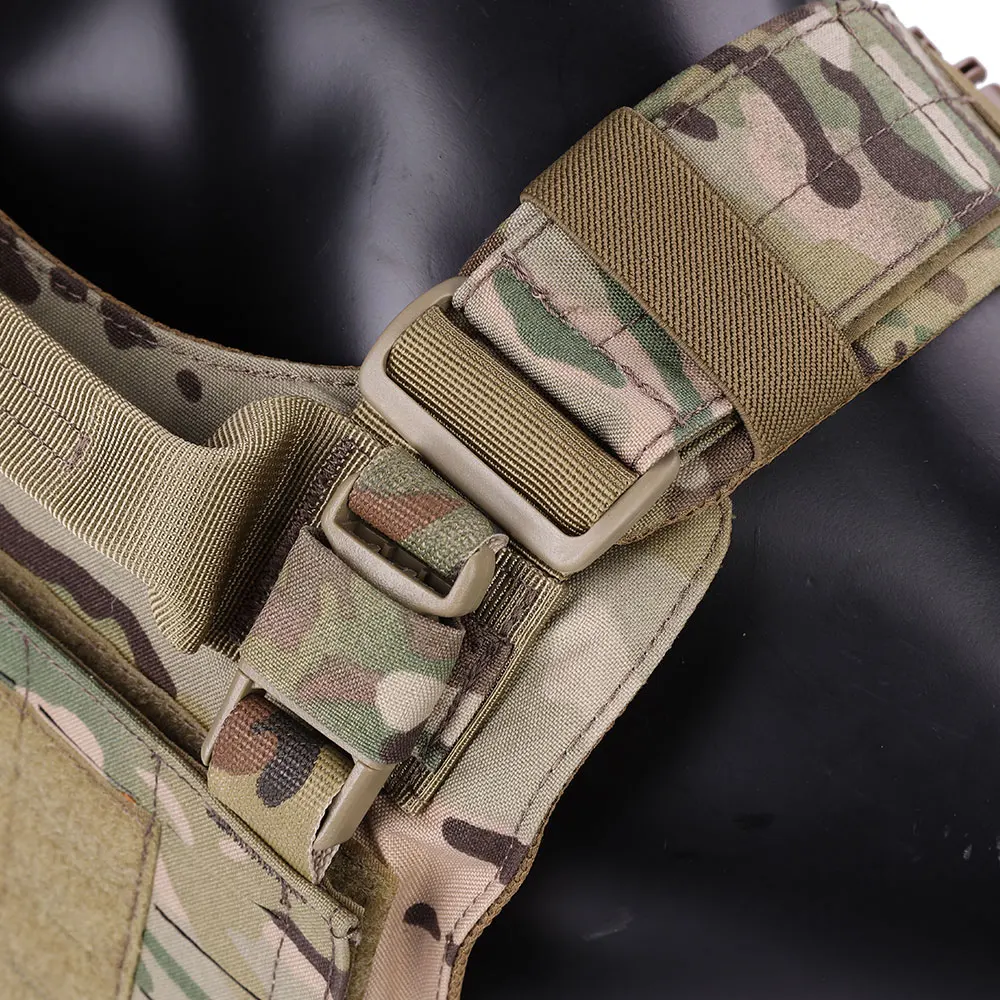 Emersongear Tactical Vest LVAC ASSAULT Plate Carrier W/ROC Quick Released Molle Body Armor Swat Harness Airsoft Hunting Nylon