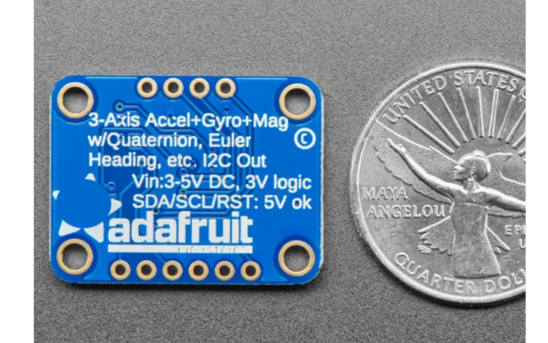 BNO055 9DOF 9-Axis AHRS Orientation Sensor Module - Customizable Accelerometer Gyroscope And Magnetometer