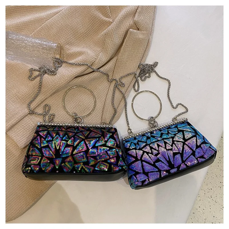 حقيبة كتف للسيدات مصنوعة من الجلد المخطط السحلية، مظهر عصري وواسع وناعم ومكرر يوميًا #5