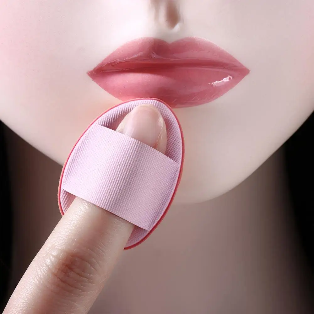 Finger Shape Dry Wet Dual-use Makeup Puff Tools Sponge Puff Highlighter Blender Mini Size Cosmetic Puff Thumb Air Cushion Puff