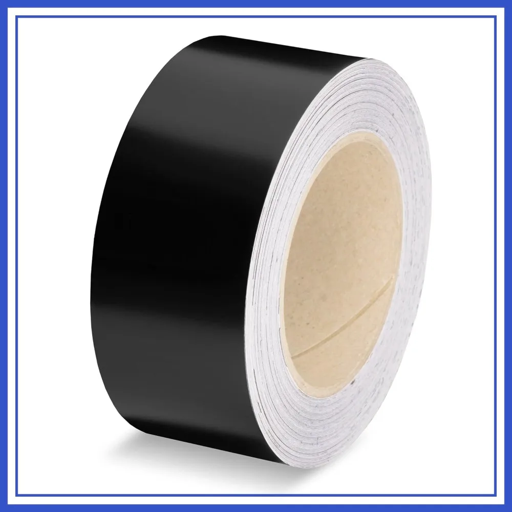 

Satin Black Car Vinyl Wrap 4" x 25ft for Chrome Delete Window Trim Door Trim