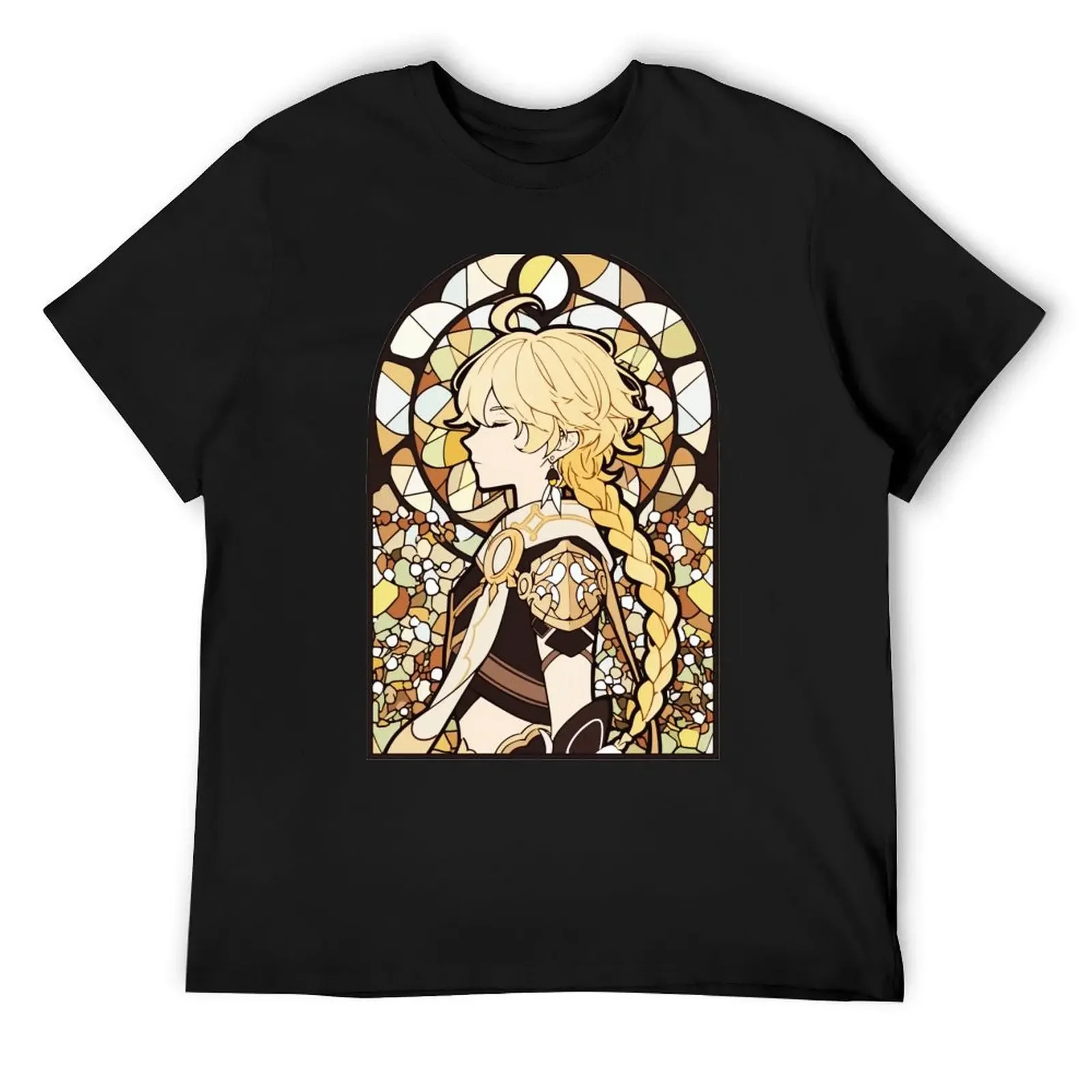 

Stained Glass Aether T-Shirt graphic t shirt vintage basketball graphic tees custom t shirt plain t shirts men