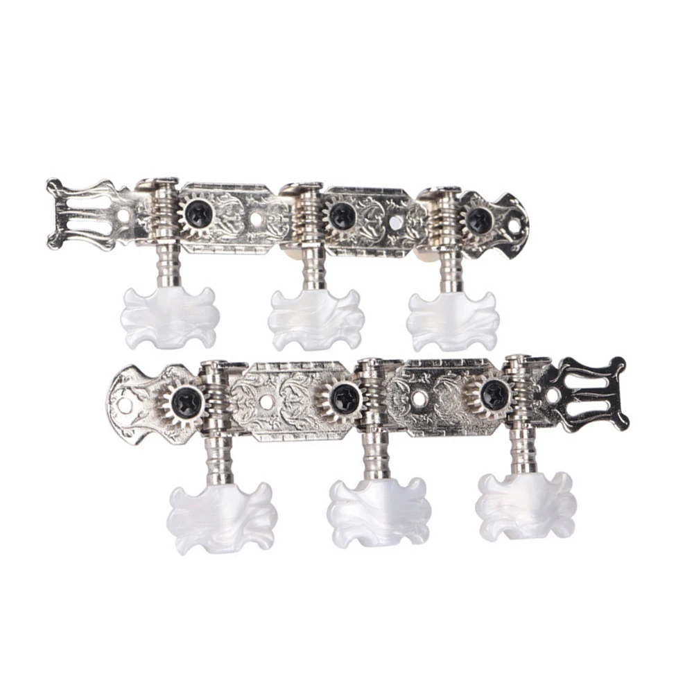 อะไหล่เปลี่ยนหัวจูงกีตาร์คลาสสิก ตัวปรับเสียงกีตาร์ ติดตั้งง่าย อุปกรณ์เสริมเครื่องดนตรี