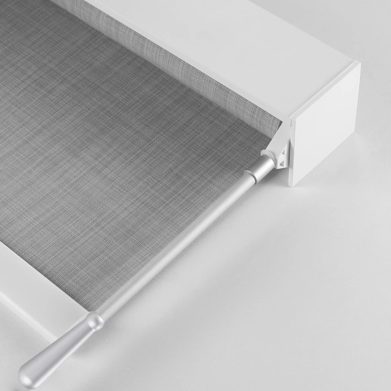 

ZSTARR Canada Window Blackout Dual Roller Shades Size Wand Spring Control Bead Chain Roller Blinds Cordless Blind