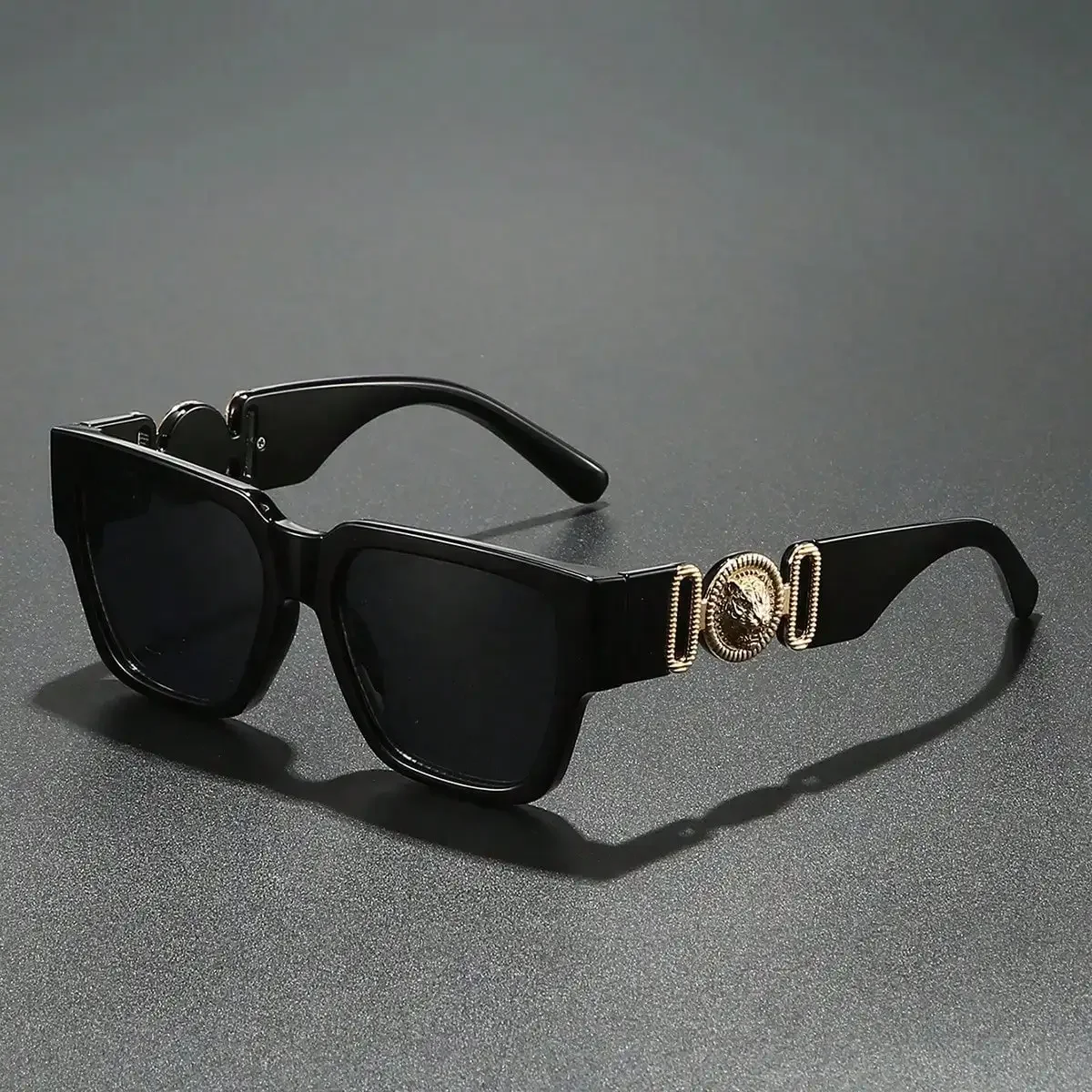 

Men's Vintage Fashion Square Large Frame Decorative Glasses - Unique Style, Christmas Gift Hot Trend Now