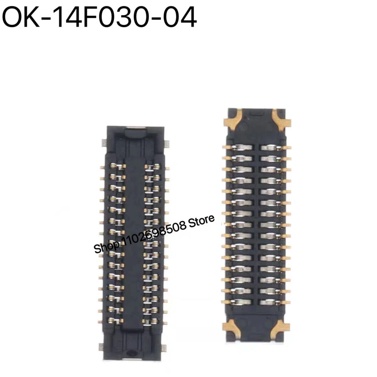 10PCS  Lot of  board to board connectors, OK-14F030-04  OK-14M030-04  0.4mm pitch, 30 Pins, original in Stock