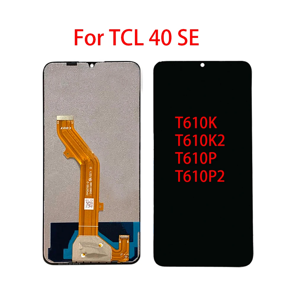 Original LCD Display Screen For TCL 405 406 408 40R 40 SE LCD Touch Screen LCD Display Digitizer Assembly Replacement