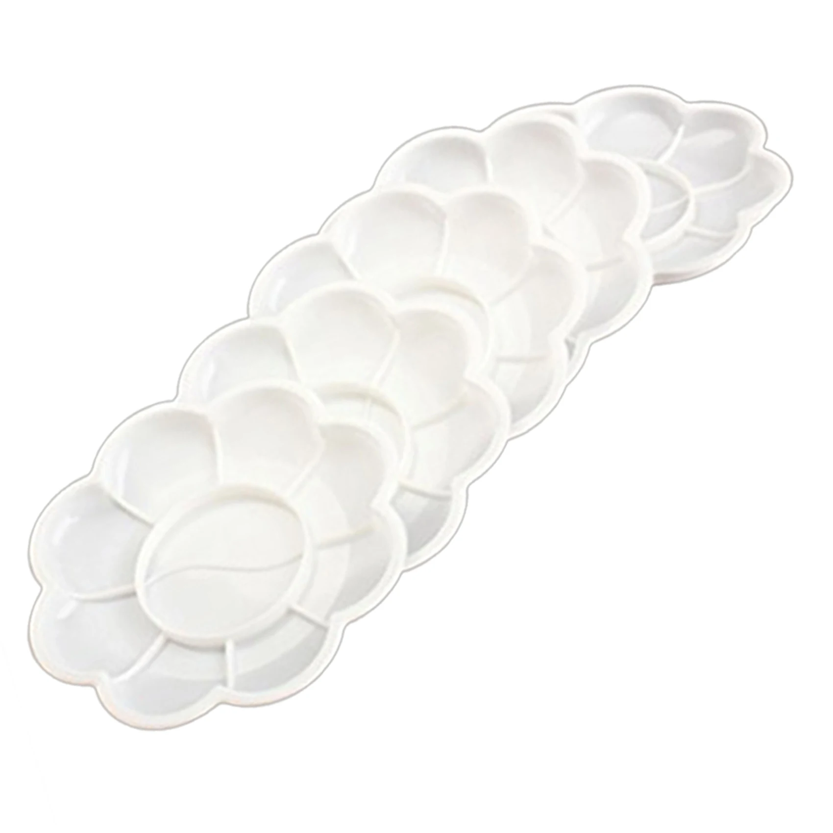 Suitable 10Pcs Plastic Nail Art Paint Color Mixing Palette Plate Disk Essential Tool