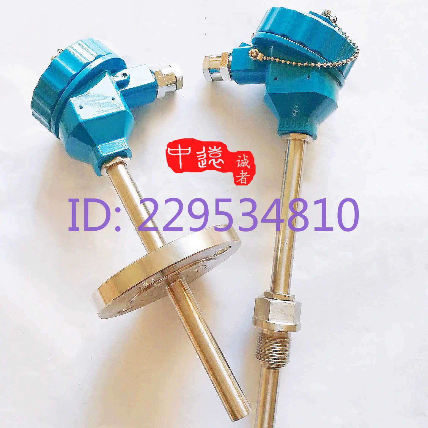 Explosion-proof chuck thermal resistance K-type armored wear-resistant thermocouple temperature probe PT100