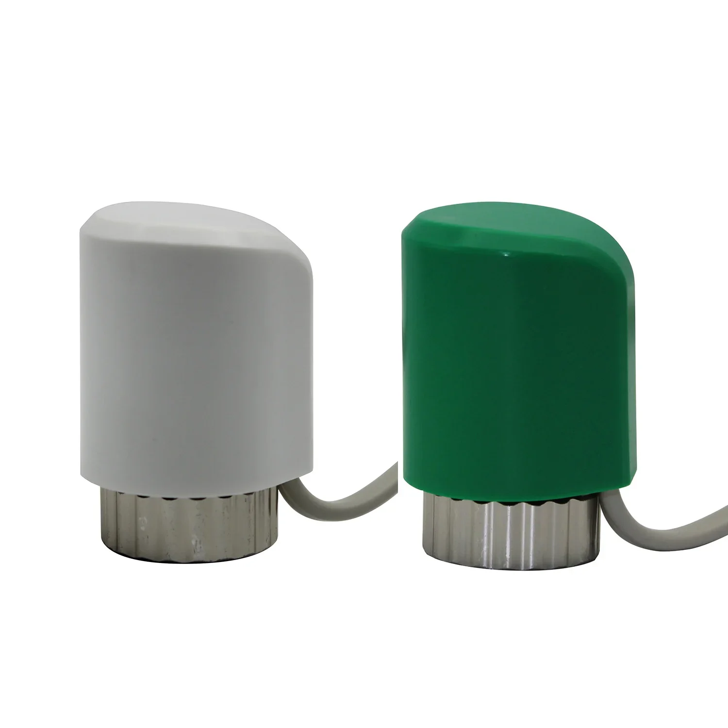 220V NO NC electric thermal actuator valve head for thermostat manifold underfloor heating radiator normally opened closed