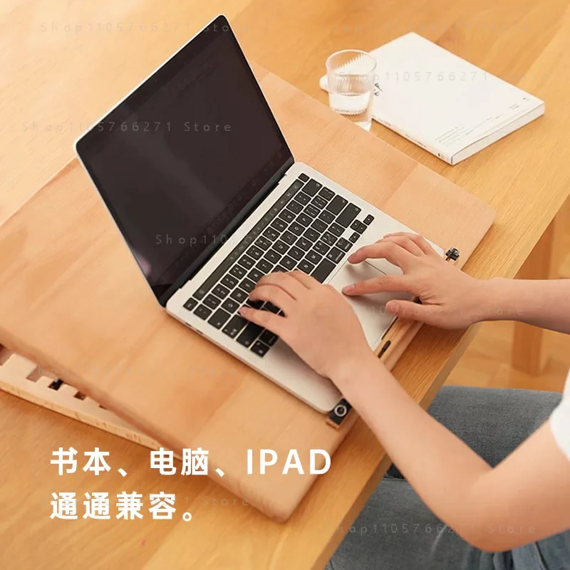 Adjustable bamboo and wood drawing board writing painting drama chasing bracket