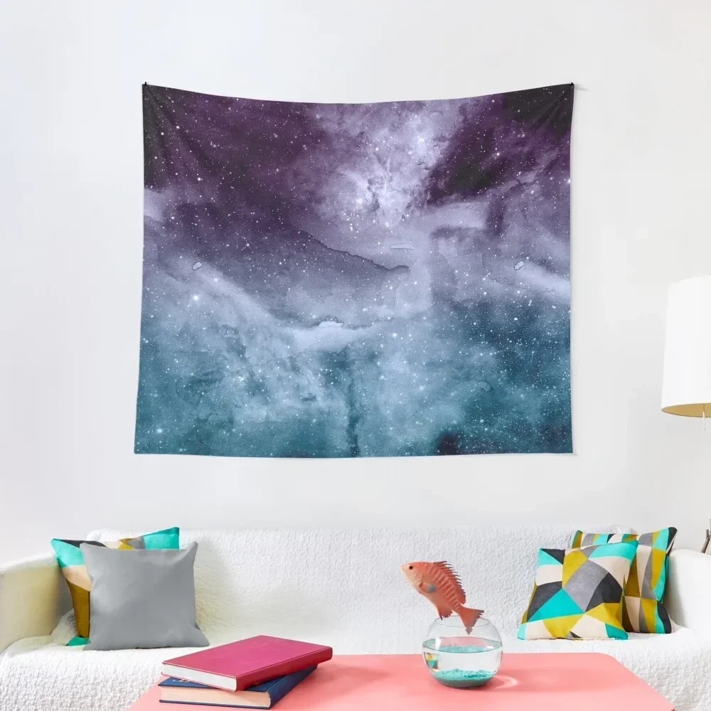 

Watercolor and nebula abstract design Tapestry On The Wall Cute Room Things Custom Decor For Bedroom Tapestry