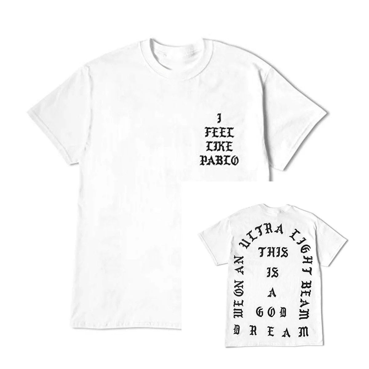 Camiseta Kanye West 2026: Nova Coleção Verão Masculina e Feminina em Algodão Y2K, Moda Hip Hop Oversize, Blusa de Manga Curta Streetwear