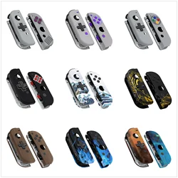 eXtremeRate Replacement Controller Housing JoyCon Shell Case Full Set Buttons (D-Pad Version) for Nintendo Switch JoyCon & OLED