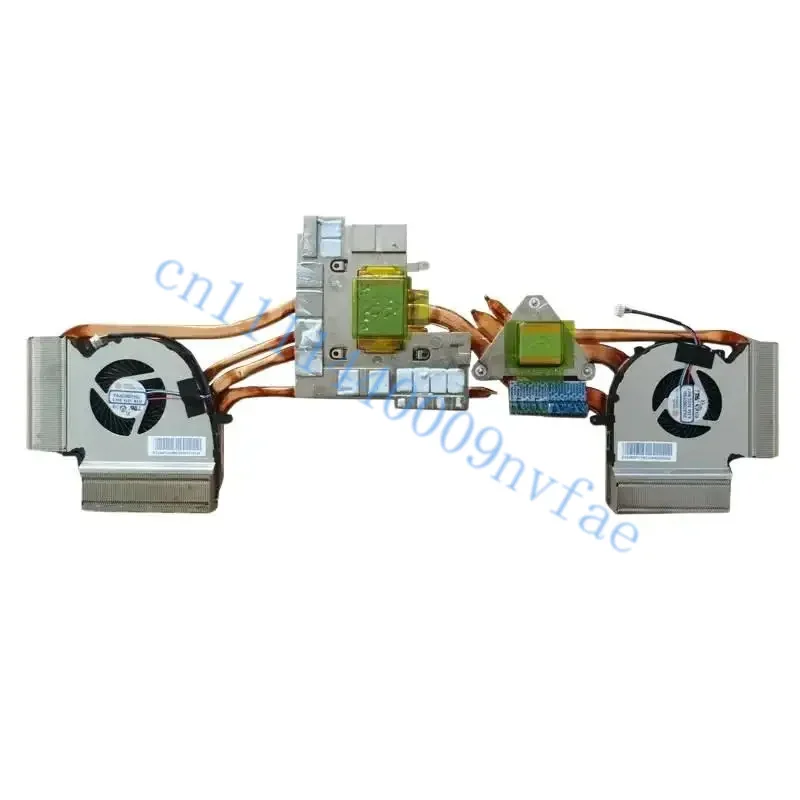 New Original Laptop Cooler Fan For MSI GE75 GL75 17E2 GTX2060 N18E-G1 CPU GPU N414 N417 Cooling Radiator Heatsink&Fan 0.8