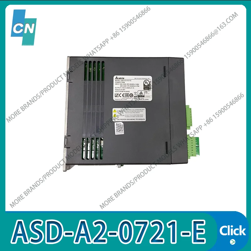 ASD-A2-0721-E Servo Drive 750W ASD A2 0721 E Second-hand tested ok Fast Shipping