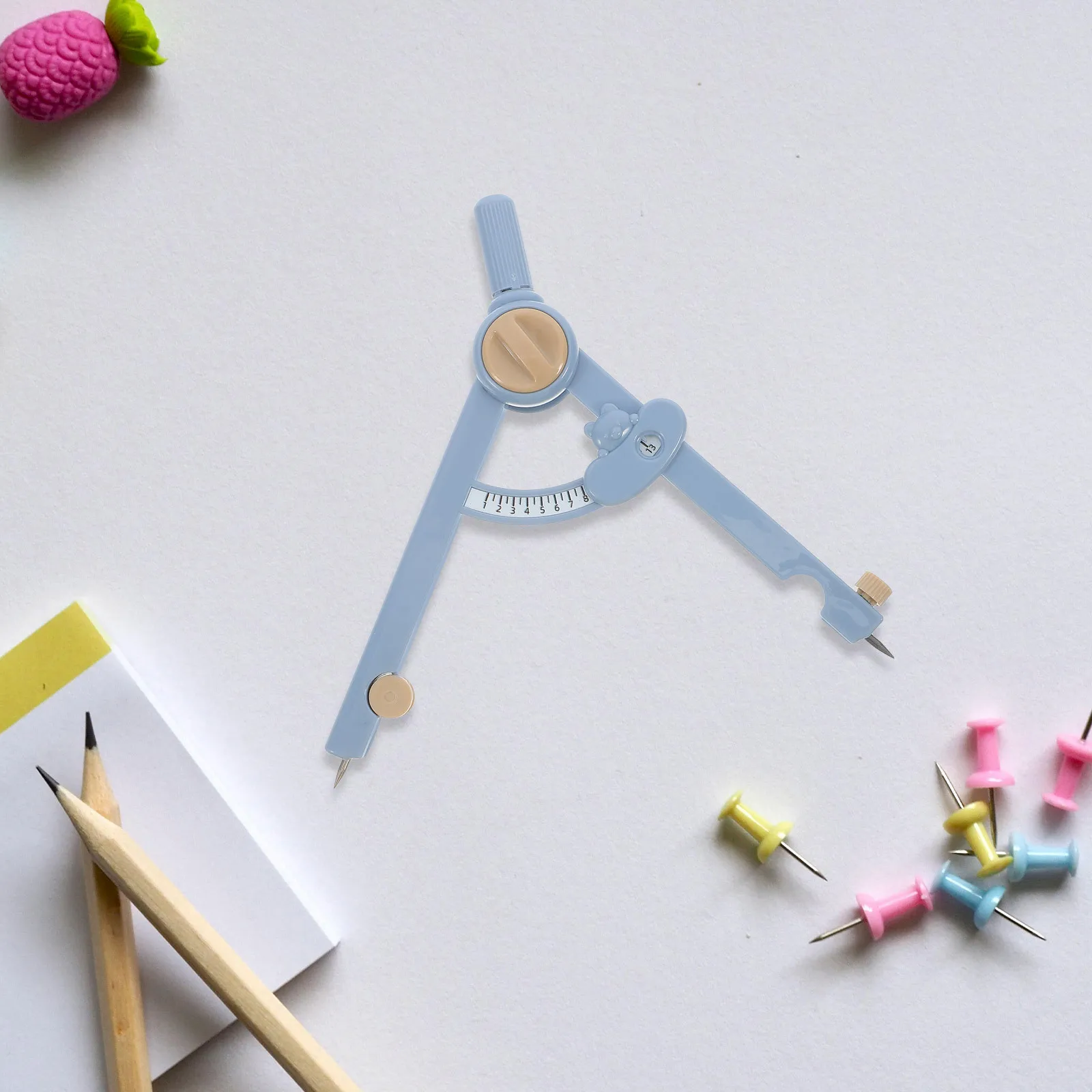 

1Set Metal Compass Multi Functional Geometry Tools Student Math Supplies Drafting Tools Accurate Drawing Compass