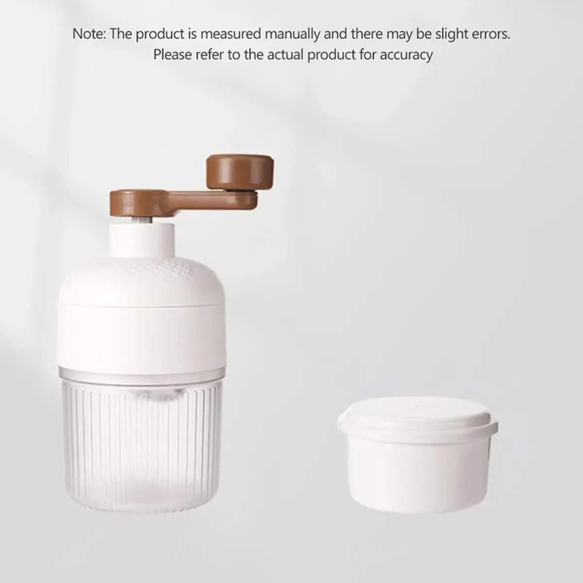 A67T NEW Household Small Size Hand-Operated Making Smoothie Machine with Ice Mold Kitchen Hand Shaved Ice Breaker Ice Crusher
