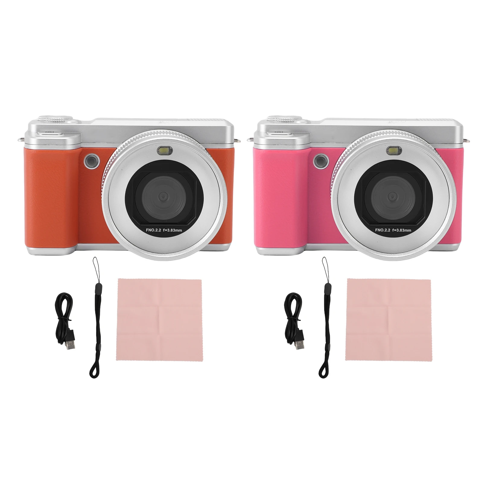 5K Digital Camera 3.0 Inch LCD Screen 80MP HD Autofocus Digital Camera 180 Degree  Screen 18X Digital Zoom for Photography