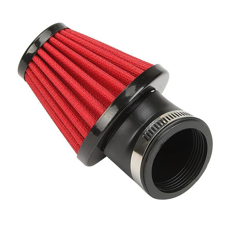 48mm Universal Motorcycle  Cold Air Inlet Intake Tapered Filter Cleaner