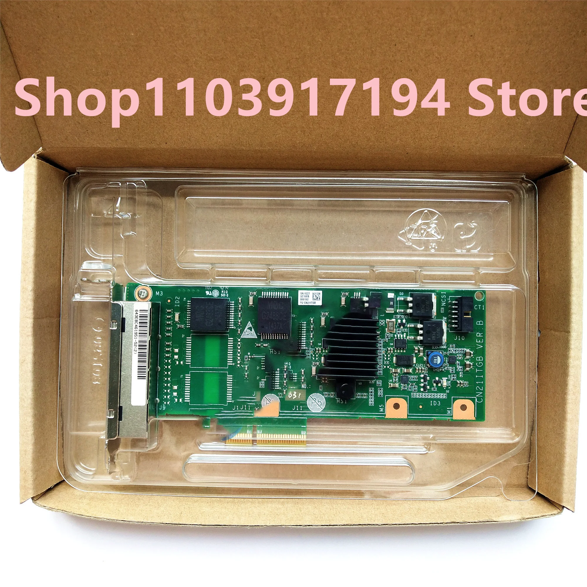 FOR Huawei SP210 Intel I350T2 Dual-port gigabit Network card CN21ITGB01 03022TSC Network adapte