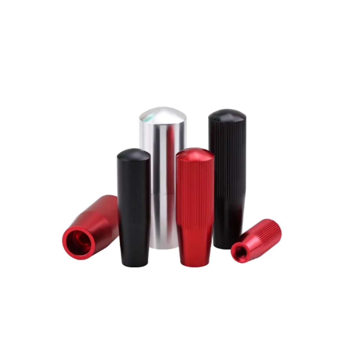 Aluminum Alloy Long Handle Hand Nut M3 M4 M5 M6 M8 M10 Knurled / Smooth Body Machine Tool Control Sleeve