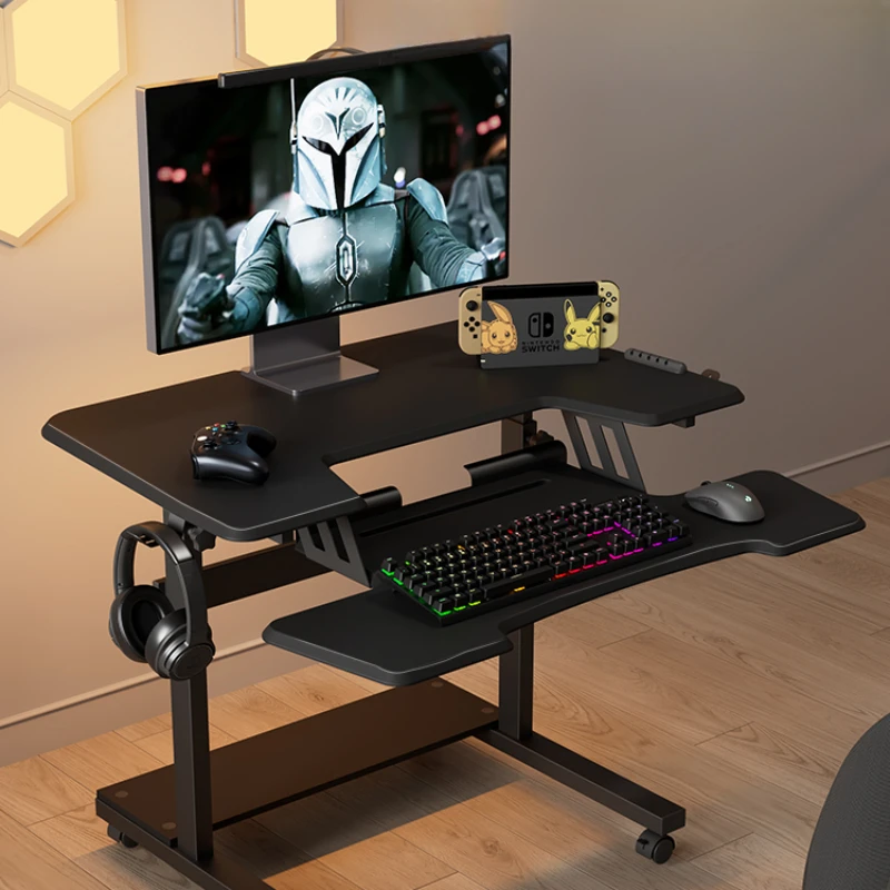 

Race gaming desks, height-adjustable desks, mobile tables, desks, home desktops, multi-functional gaming tables, small