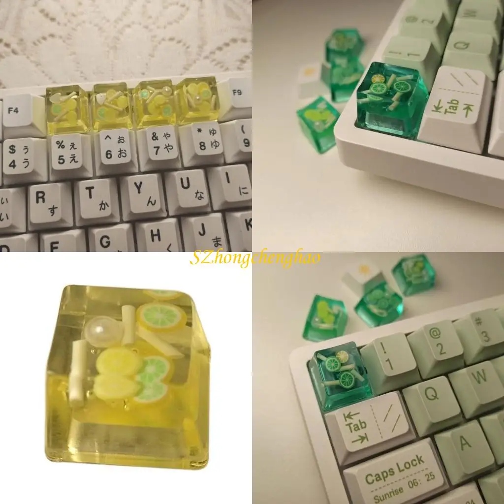 

ESC LEASHCAP KEYCAP LEMON PRINTING OEM PROWER для клавиатур игры 601D