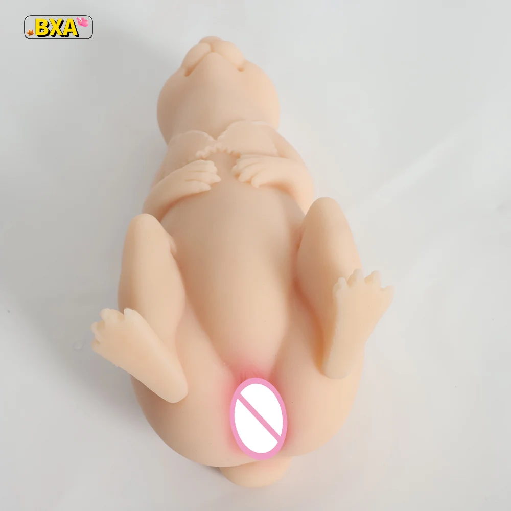 New Male Masturbation Sex Toy 0.5kg Rabbit Model Realistic Vaginal Channel Adult Male Masturbator Pussy Can Be Inserted