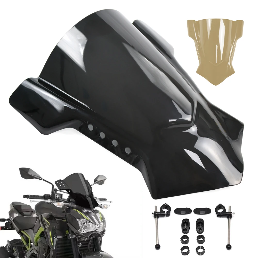 

Universal Motorbikes Deflector Street Bike Sports Car Modified General Windshield Front Motorcycle Windscreen Windshield