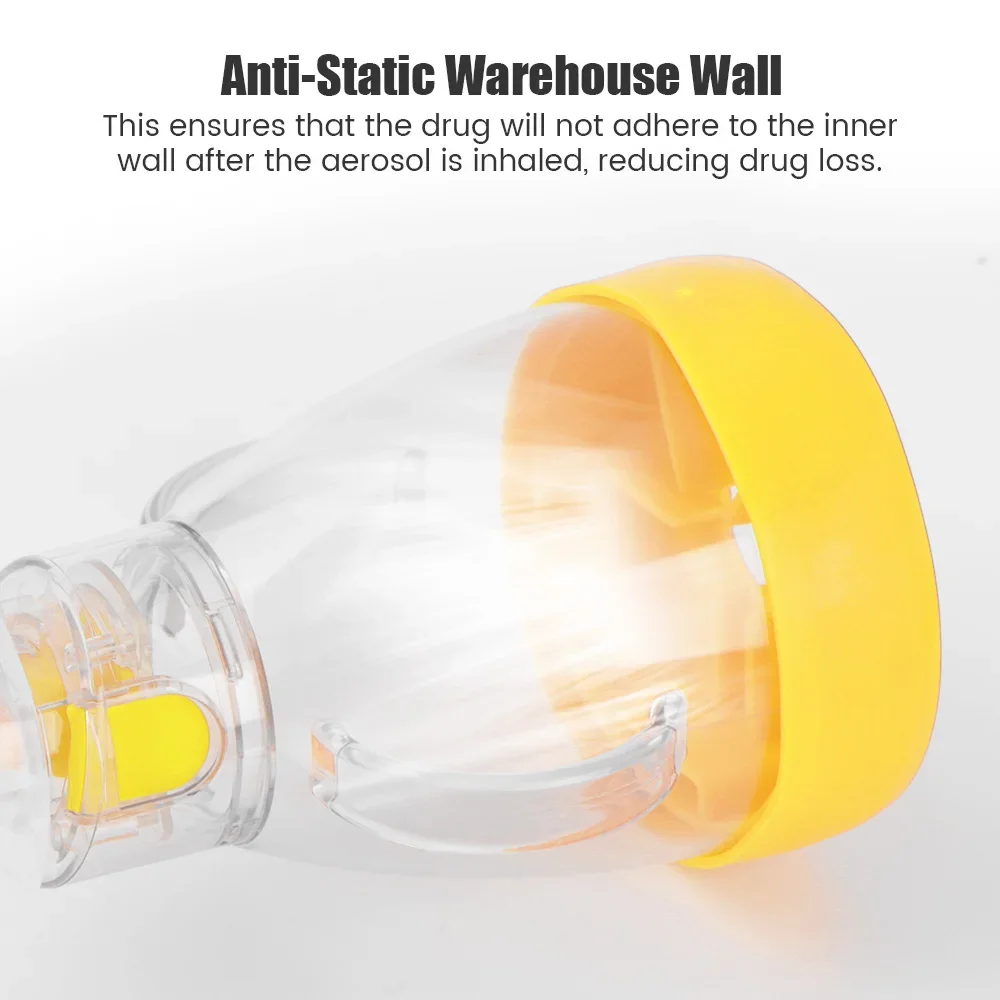 250ml Automizer Asthma Spacer Inhaler Mist Storage Compressor Aerosol Nebulizer Tank with Mask Cup for Adult Child Baby Pet