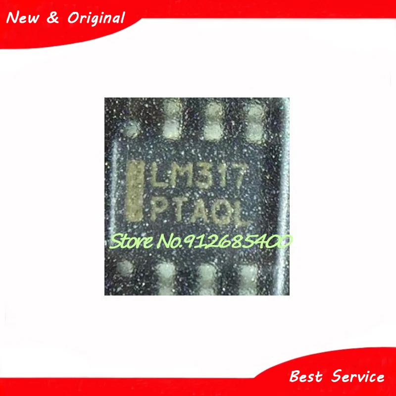 10 pz/lotto LM317LDR2G lm317l LM317 SOP8 nuovo e originale In Stock