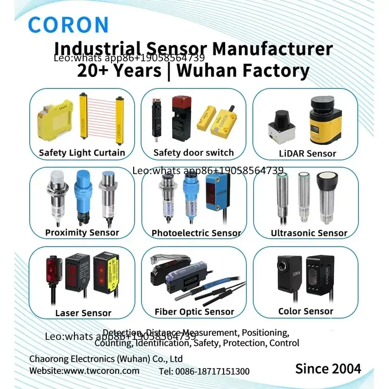 Industrial Safety Automation Components Photoelectric Sensors Proximity Sensors Safety Light Curtains Safety Relay