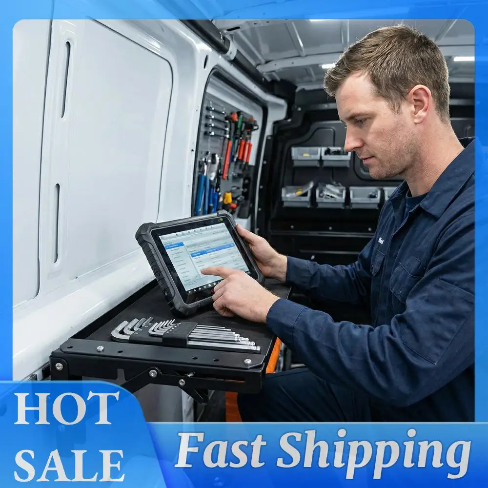 

Мощный магнитный лоток для инструментов, не требующий сверления, складной боковой лоток для хранения, износостойкий, подходит для ящика для инструментов Packout