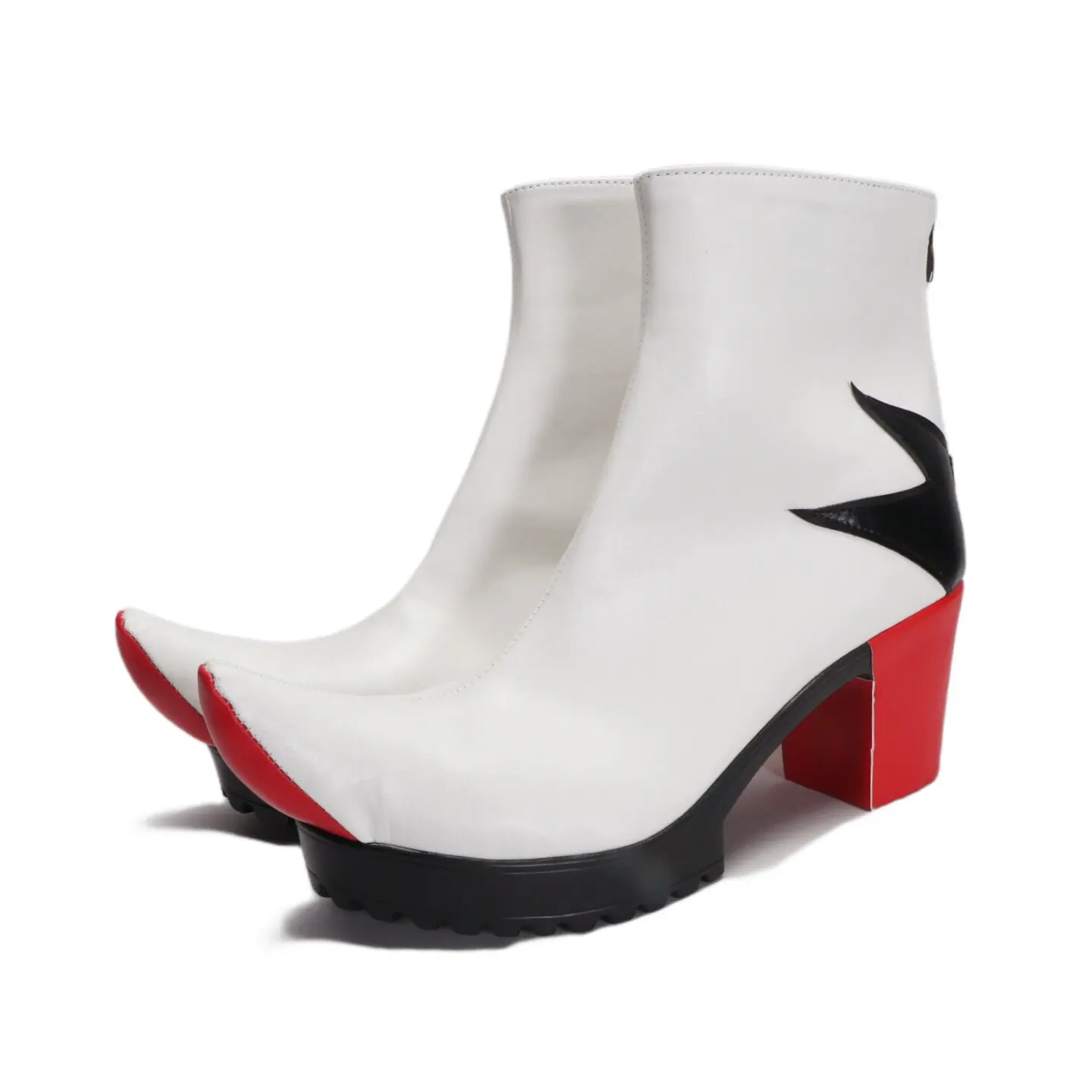 zapatos-de-cosplay-de-anime-fate-grand-order-ashiya-douman-botas-cortas-blancas-de-cuero-pu-para-carnaval-de-halloween