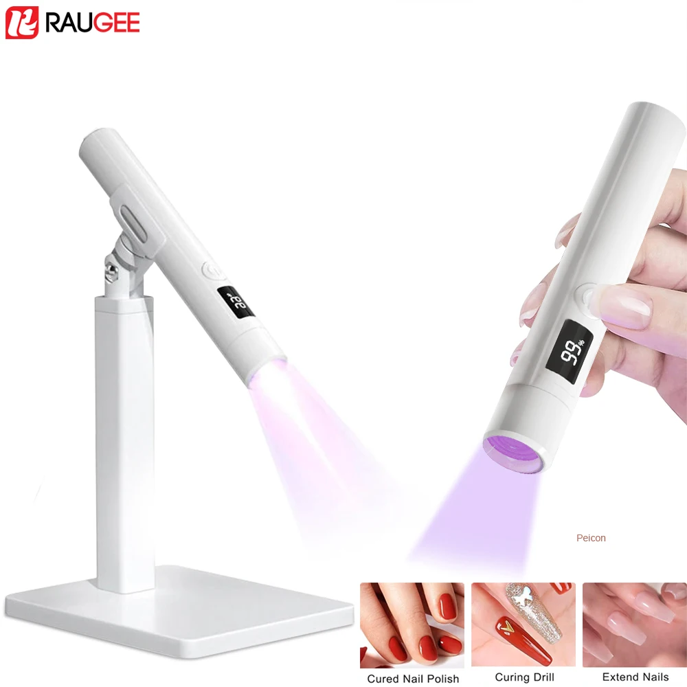 UV LED Nail Lamp Portable Led Lamp for Professional Nails Lamp for Manicure Nail Drying Lamp Nail Art Mini Handheld UV Light