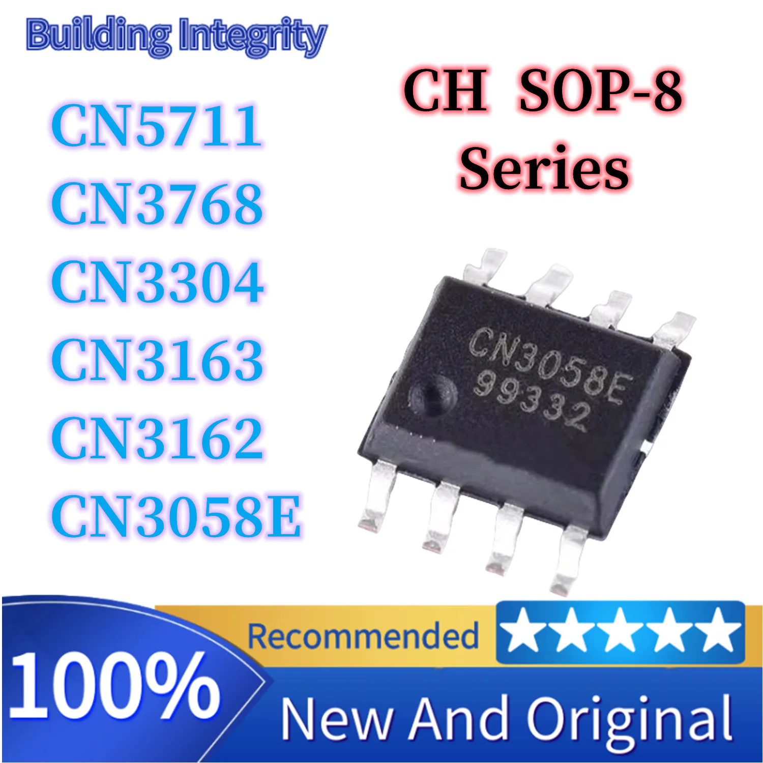 CN3058E CN3162 CN3163 CN3304 CN3768 CN5711 New original power management IC chip SMD SOP-8