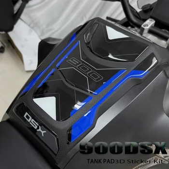 Akcesoria motocyklowe Wodoodporna naklejka Zestaw naklejek na zbiornik Naklejka ochronna z żywicy 3D do Voge Valico 900 DSX 900 DSX 2024