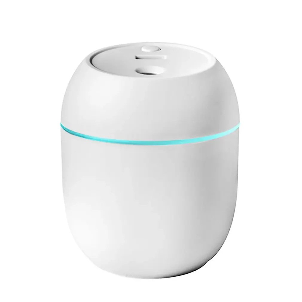 Portable Humidifier Essential Oil Diffuser USB Auto Off LED Light for Home Car Face Steamer