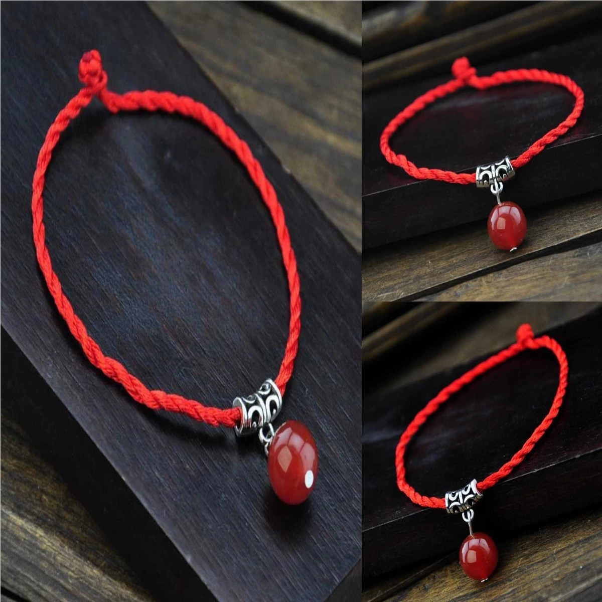 Buddhist Tibetan Charm Lucky Red Rope Bracelet Bangle Budda Women Trendy Handmade Party Classic Stackable Chain Prayer