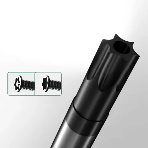 टॉर्क्स मैग्नेटिक स्क्रूड्राइवर सेट T8 T10 T15 T20 T25 T27 T30 T40 सुरक्षा बिट्स हैंड टूल किट इलेक्ट्रॉनिक्स मरम्मत के लिए 10 best sales टॉर्क्स टी20 - №1