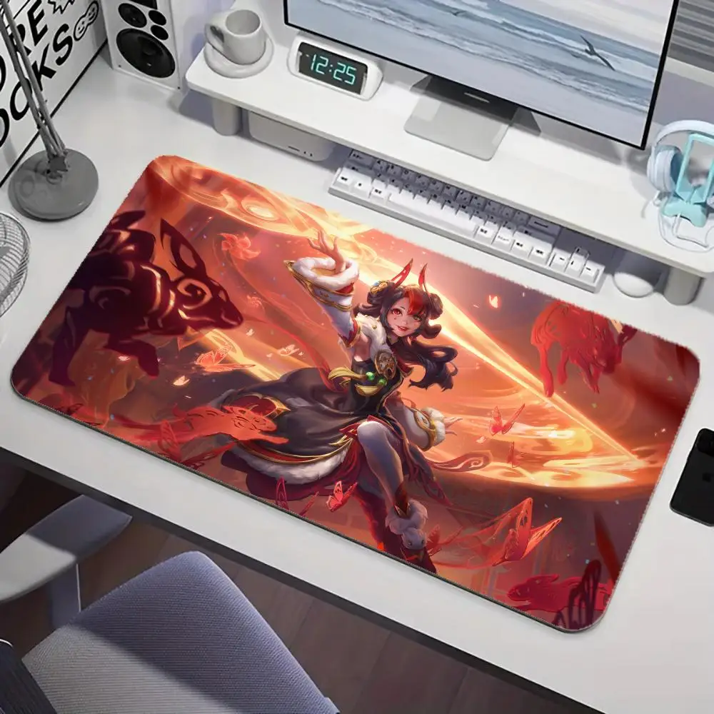 

XXL New League of Legends Mouse Pad Large Rubber Non-slip Desk Accessories Mousepad for Office and Gamer Keyboard Mats Decor Mat