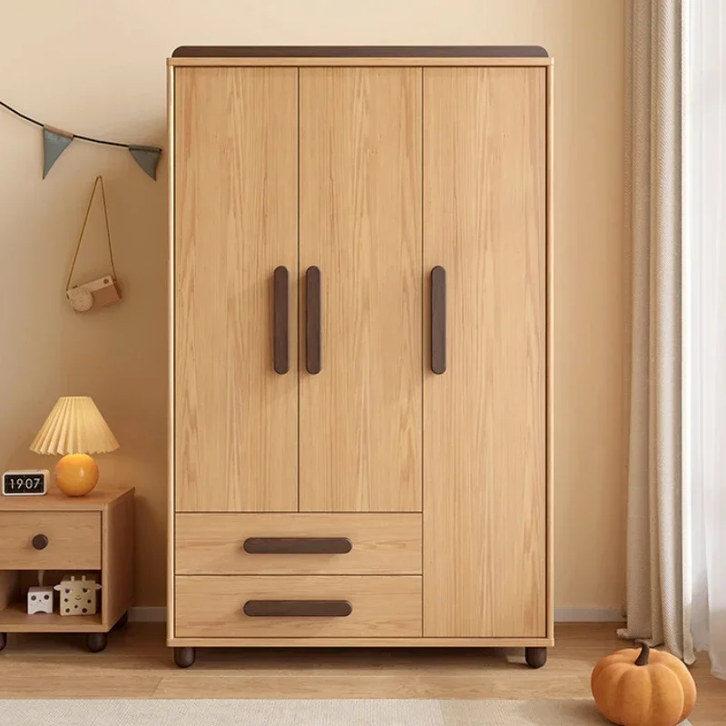 Nordic Child Organizer Wardrobe Storage Drawer Wood Kawaii Bedroom Wardrobe Clothes Apartment Roupeiro De Quarto House Furniture