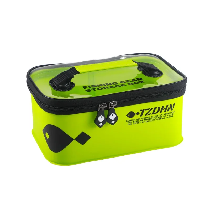 حقيبة أدوات صيد السمك متعددة الوظائف مقاومة للماء، منظم ملحقات مدمج خفيف الوزن لمعدات صغيرة، حزمة تخزين متينة